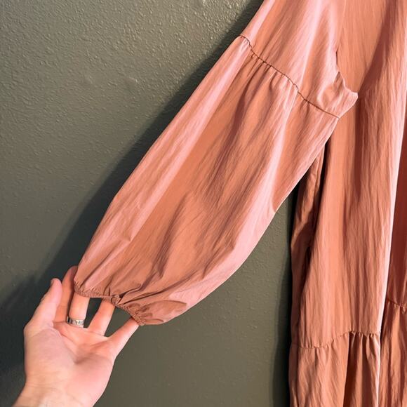 Anthropologie Mauve Midi Dress - Picture 9 of 11